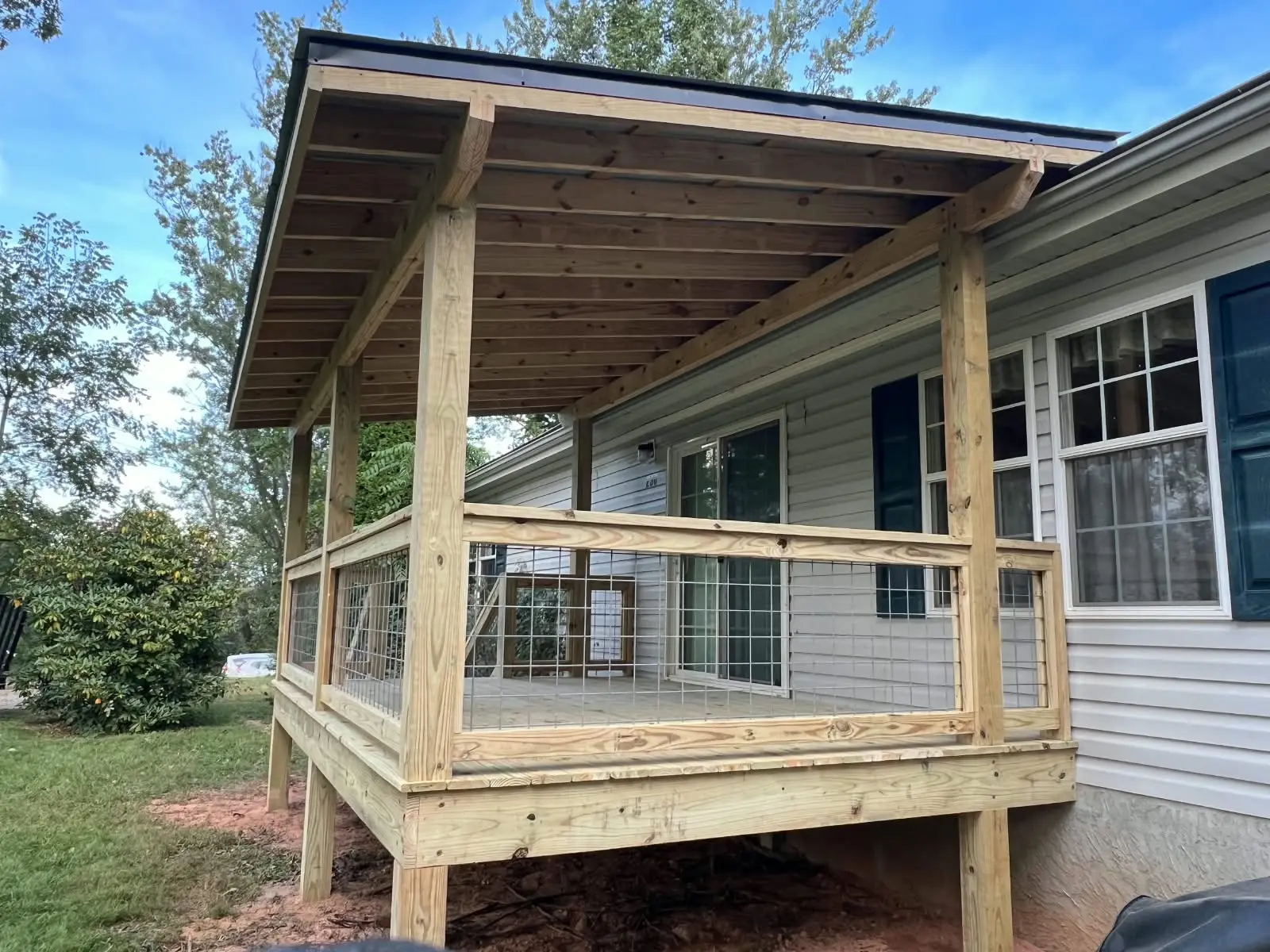 Deck in Chandler, NC 2