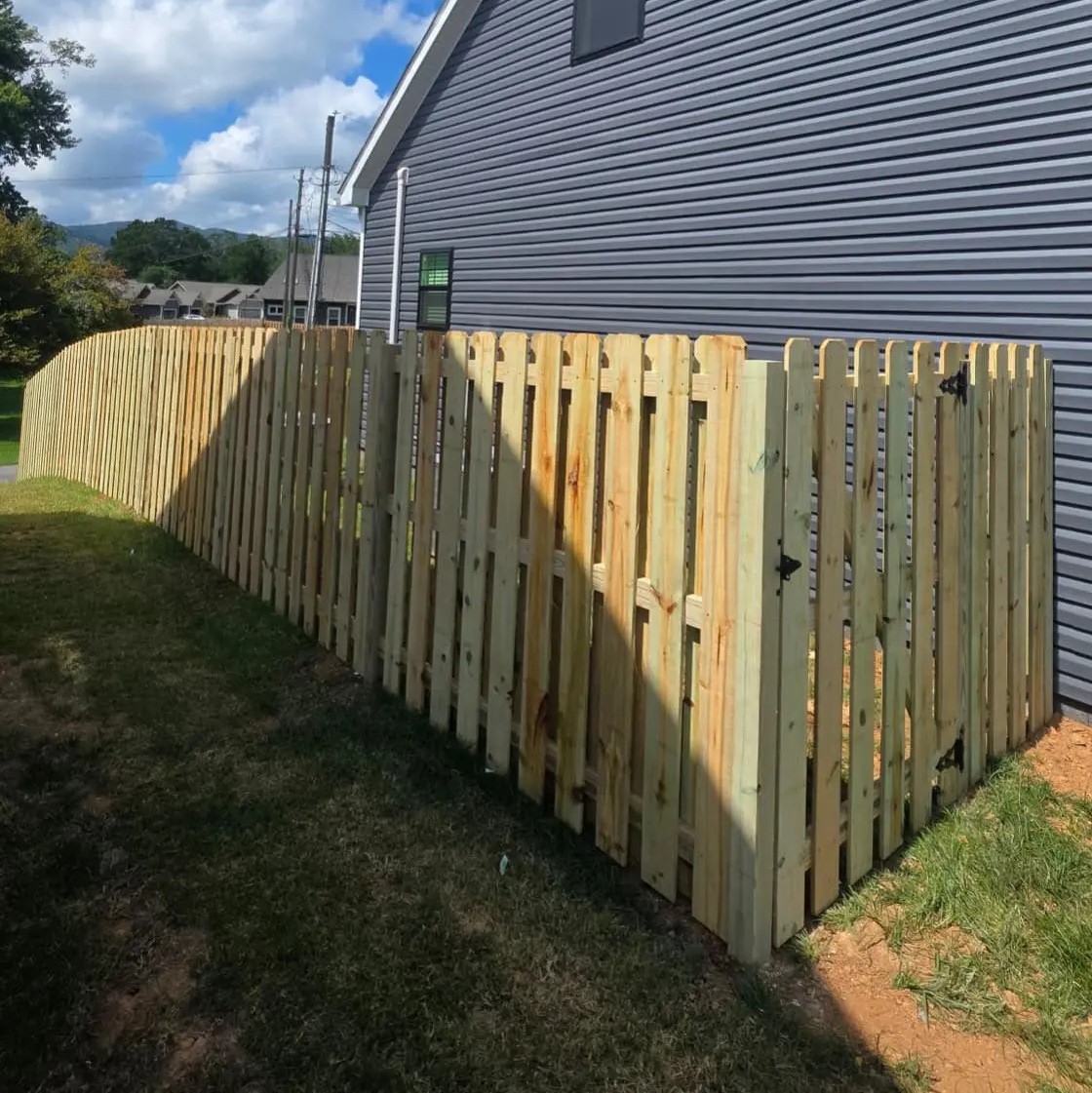 Fence Installation in Hendersonville, NC | Recent Project