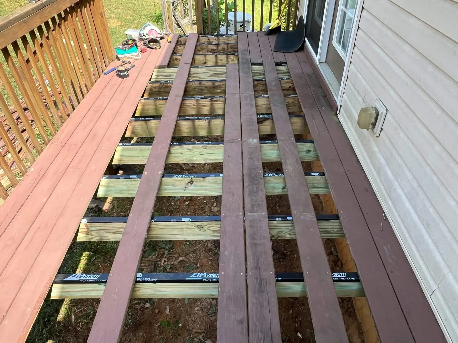 Deck Installation in Fletcher, NC | Recent Local Project
