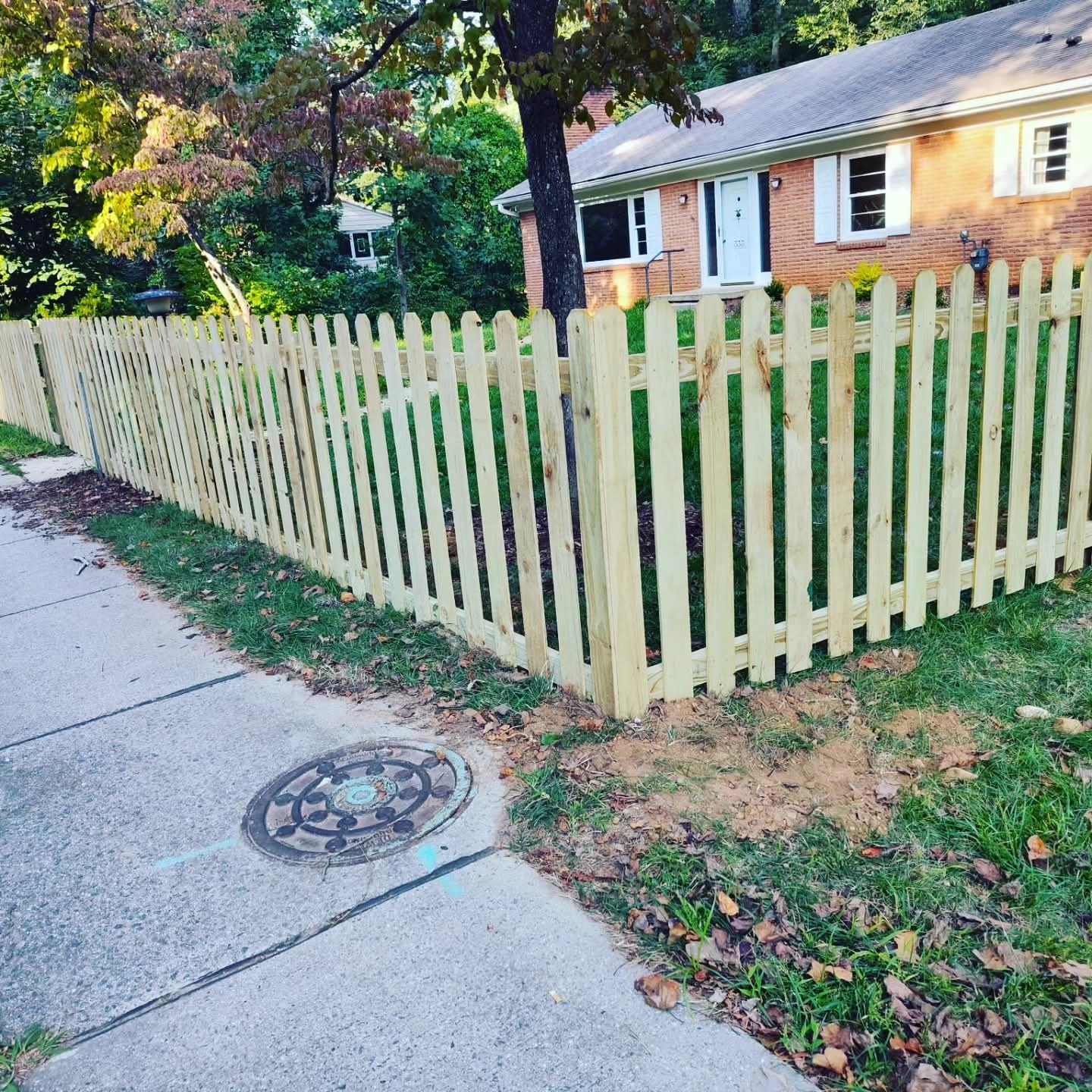 Picket Fence Installation in Asheville, NC | Recent Project