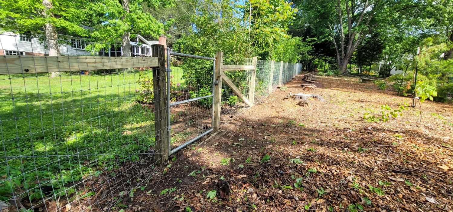 Wire Fence Installation in Waynesville, NC | Local Project