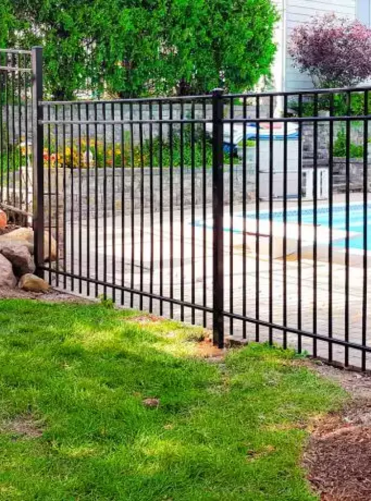 Pool fence installation in Asheville and Western NC