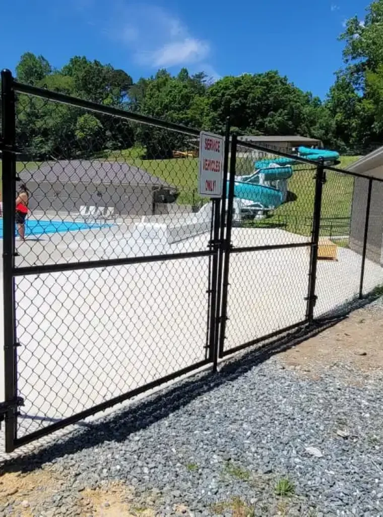 Aluminum pool fence in Asheville, NC
